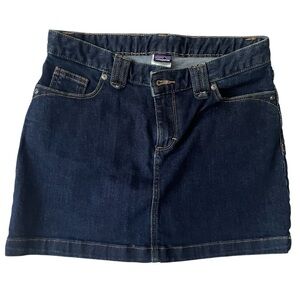 Patagonia Indigo Denim Skirt